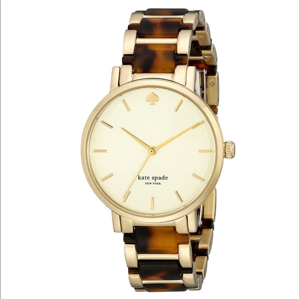 kate spade tortoise shell watch